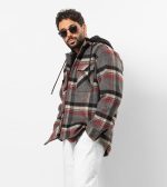 پیراهن پشمی آستر دار پل اند بیر | PULL & BEAR - Image 8
