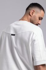 تیشرت برشکا بیسیک سر آستین مچ دار (818) - Image 17
