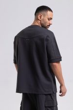 تیشرت برشکا بیسیک سر آستین مچ دار (818) - Image 21