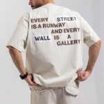 تیشرت پولیزی باکسی وال استریت (868)